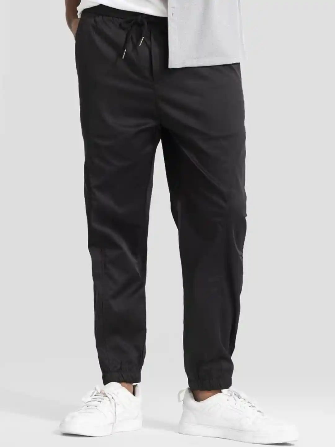 Buy Snitch Men Solid Relaxed Loose Fit Joggers Trousers Trousers