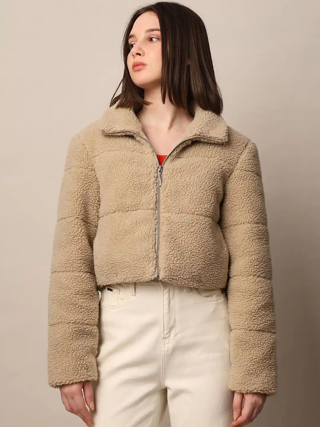 Womens Coats Only Wool Jacket Buy ONLY Women's Loose Fit Grey Coat