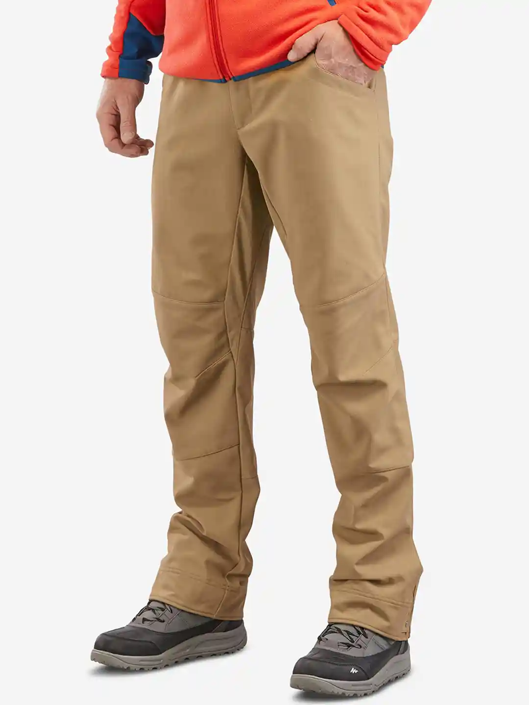 Trekking Pants Decathlon Mens Waterproof Trousers Men Warm Water-repellent  Hiking Trousers SH100 Grey