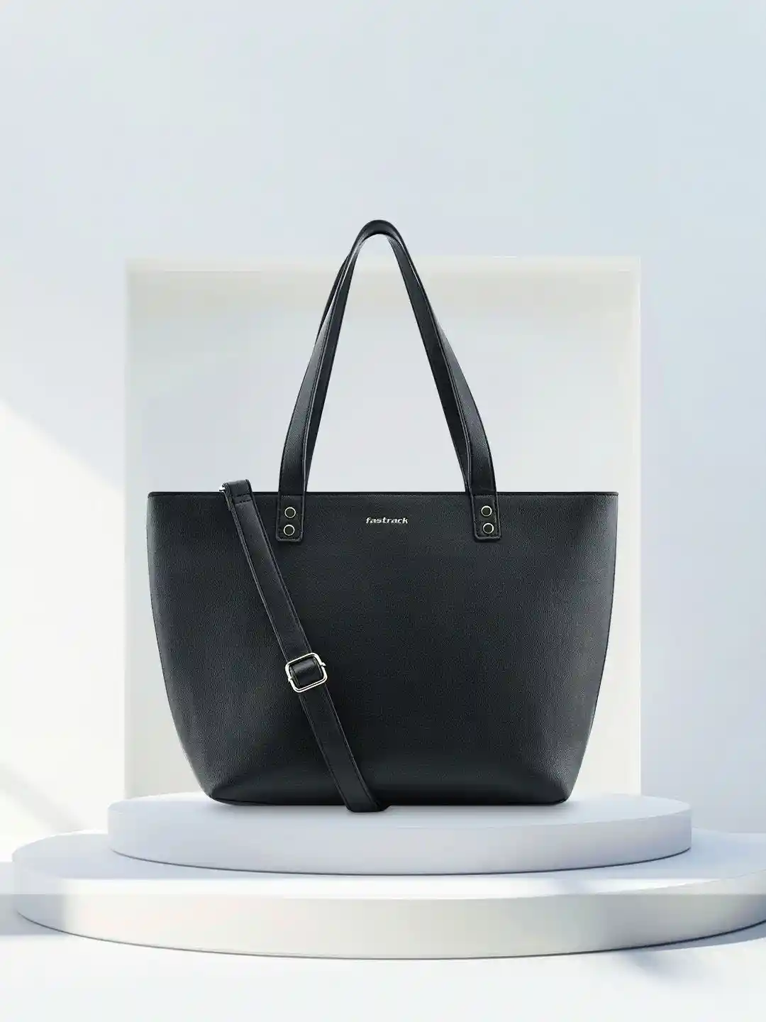 Fastrack Women Textured Shoulder Bag Comes With Pouch