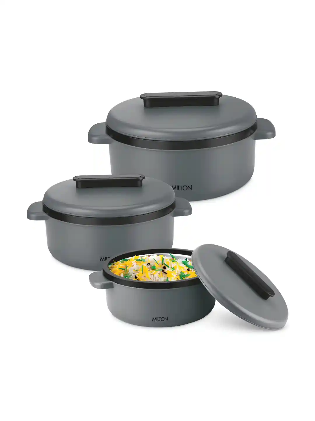 Buy Milton Micronova Grey Pieces Stainless Steel Microwave