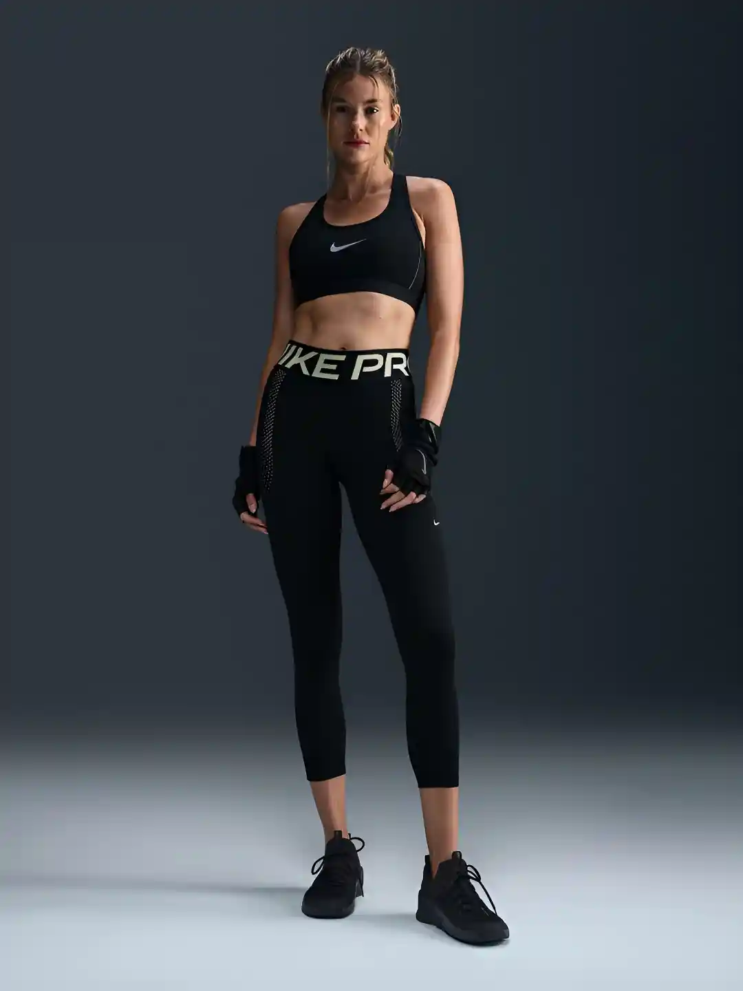 Nike Pro Leggings Nike Tight Pants Ladies Nike Pro Dri-FIT Mid