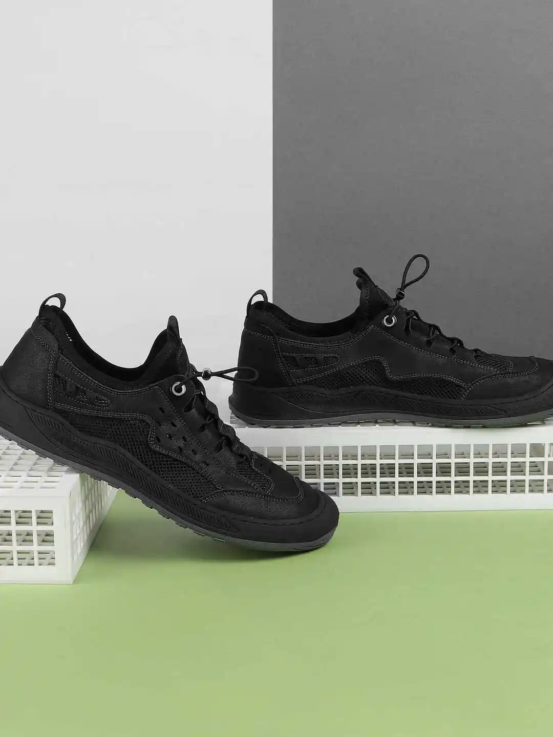 Buy Mochi Men Solid Lace-Ups Casual Sneakers Casual Shoes for