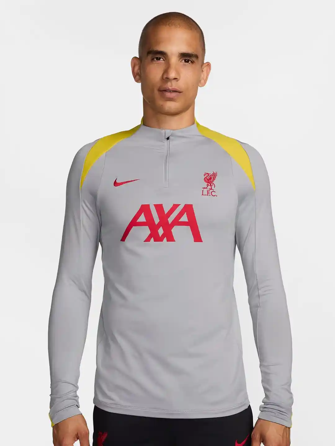 Buy Nike Liverpool Men Typography Printed Round Neck T-Shirt