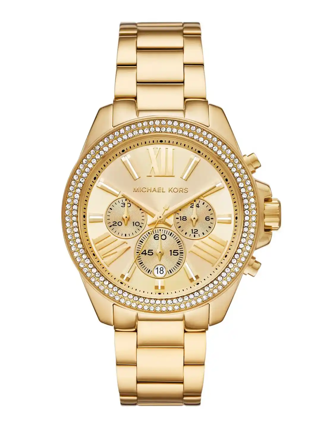 Buy Michael Kors Women Wren Bracelet Style Analogue Chronograph