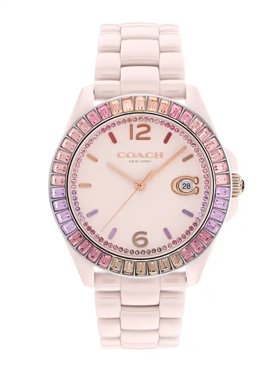 Buy Coach Women Greyson Embellished Dial Analogue Watch 14504020