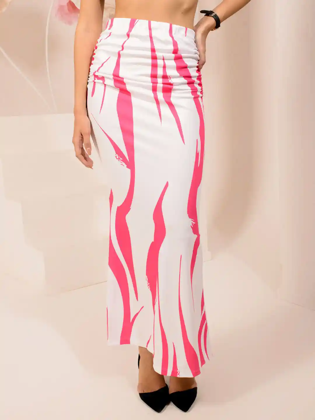 Buy TANDUL Women Printed Pencil Maxi Skirt Skirts for Women