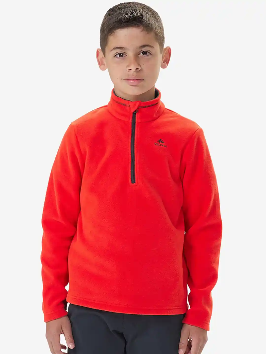 Buy Decathlon Kids Warm Fleece Jacket Half Zip Jackets for Boys