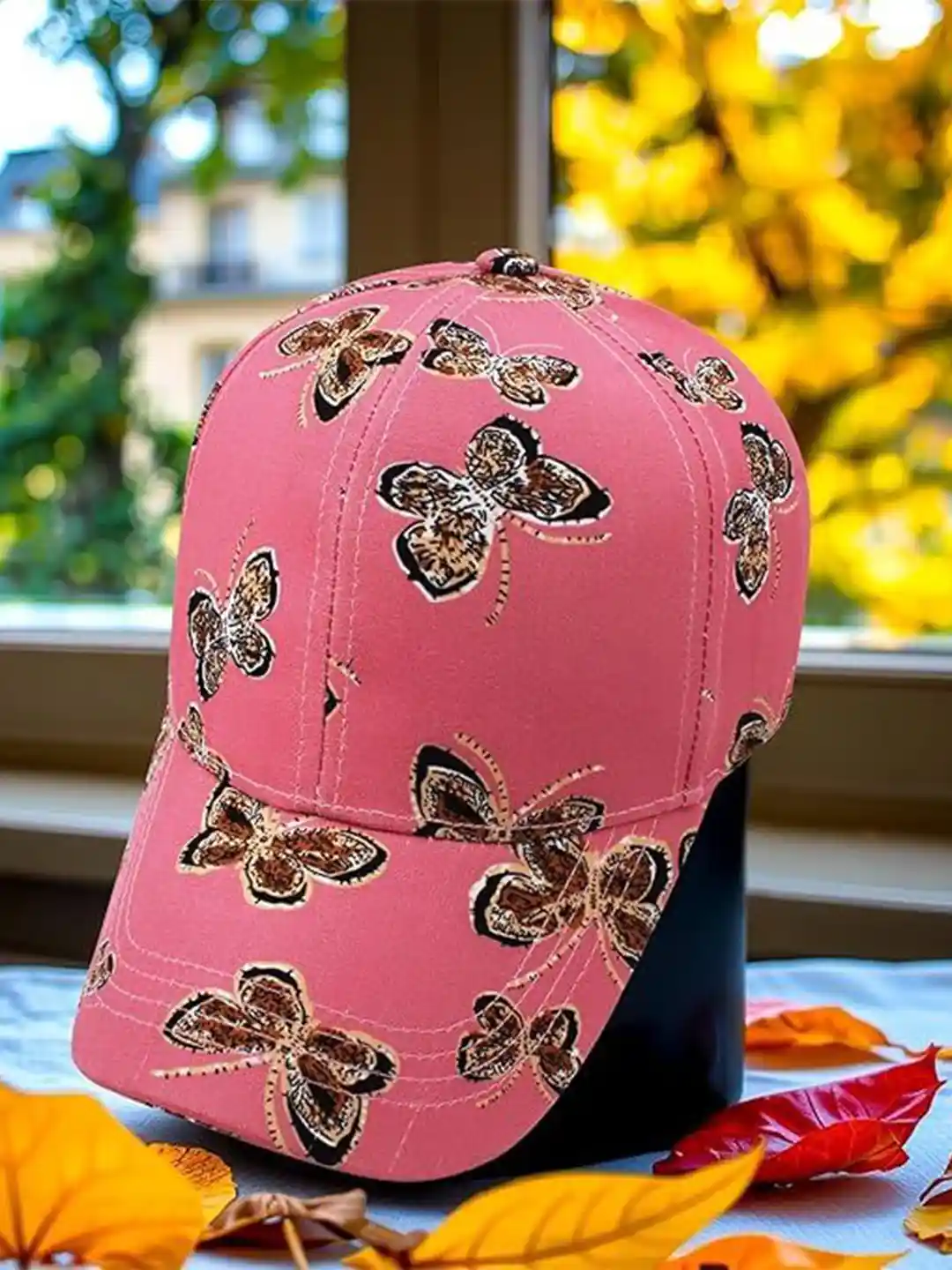 Vritraz Women Printed Baseball Cap - Main Image