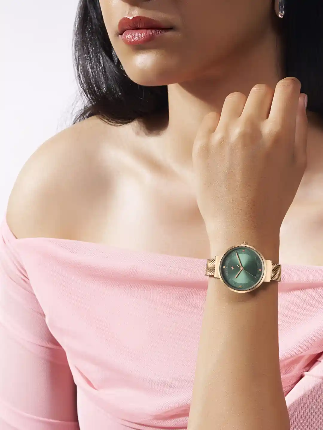 Bracelet Fastrack Bangle Watches Fastrack Stunners Two-tone Dial