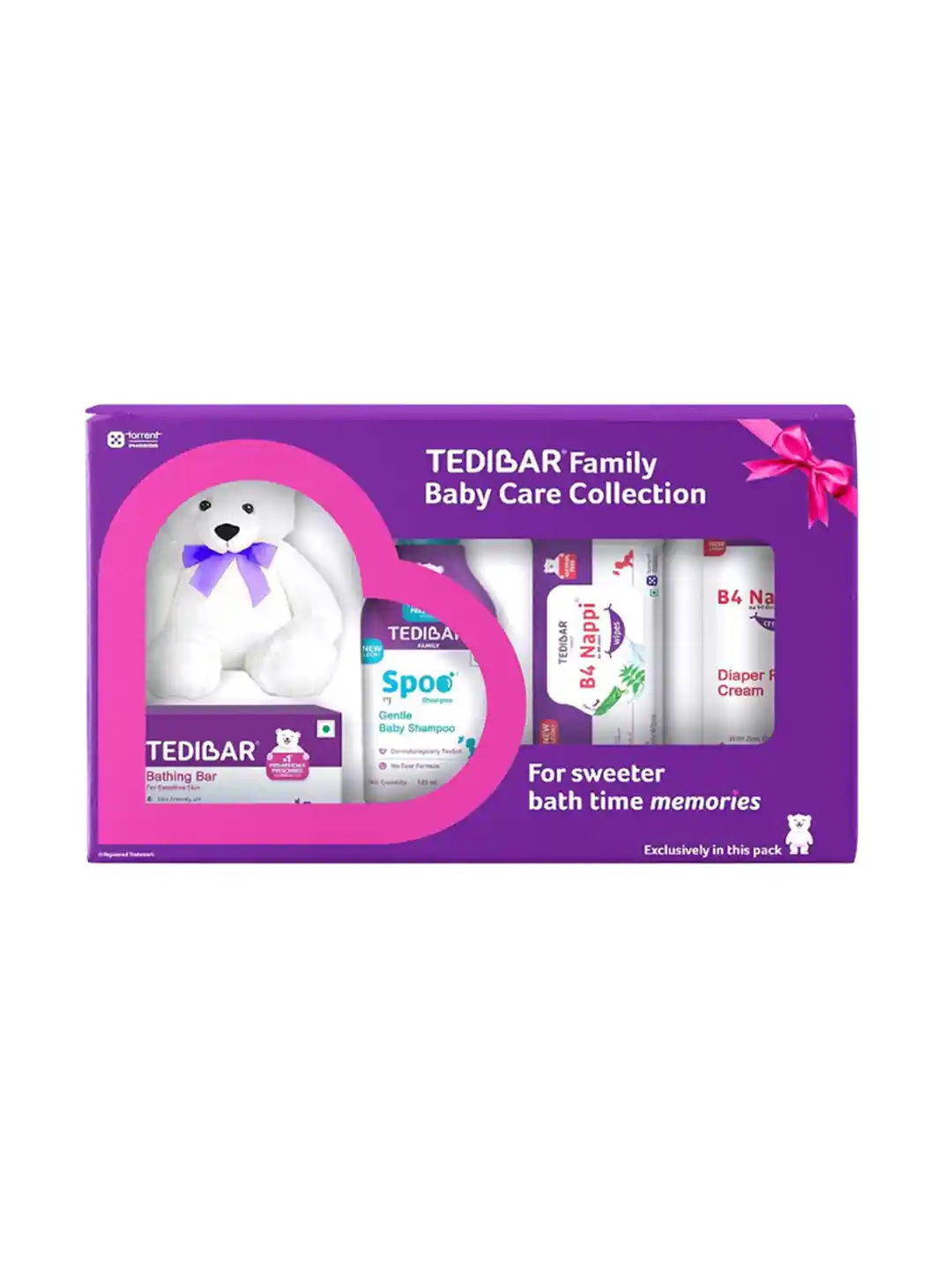 Baby Bathing Teddy Bear Baby Soap Price Buy Tedibar Set Of Bathing Bar Spoo Shampoo B4 Nappy Cream