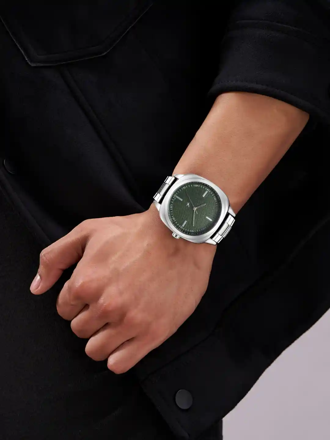 Stainless Steel Movado Watch Band Adjustment Fastrack Men Dial