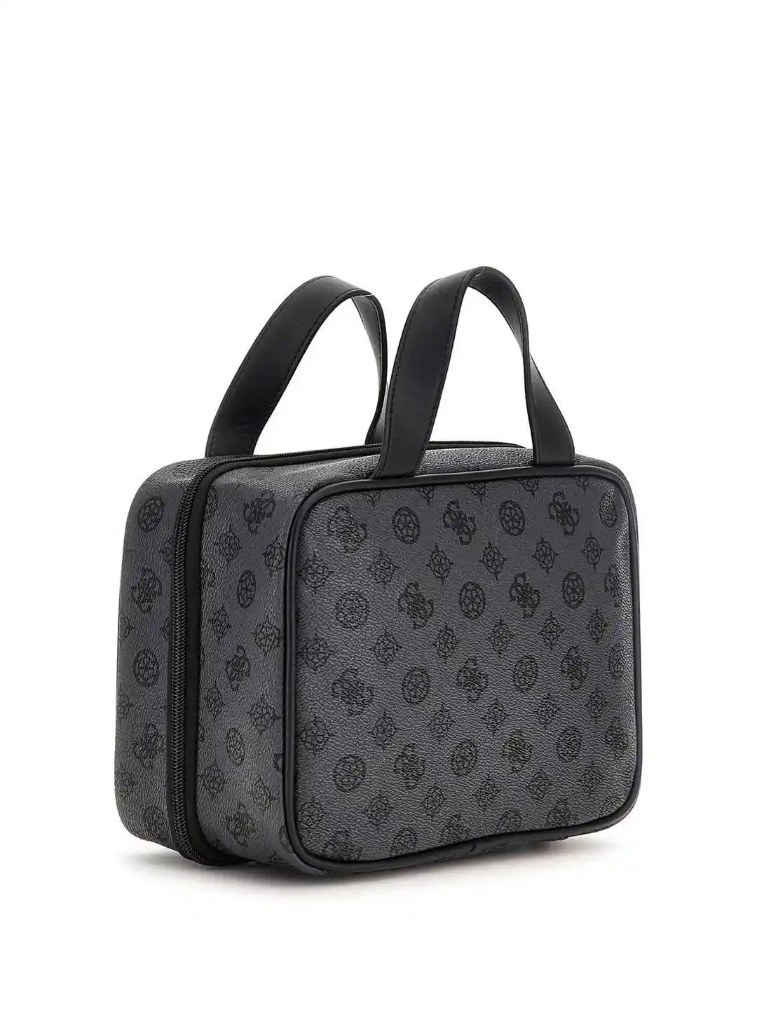 Buy GUESS Printed PU Structured Handheld Bag with Cut Work