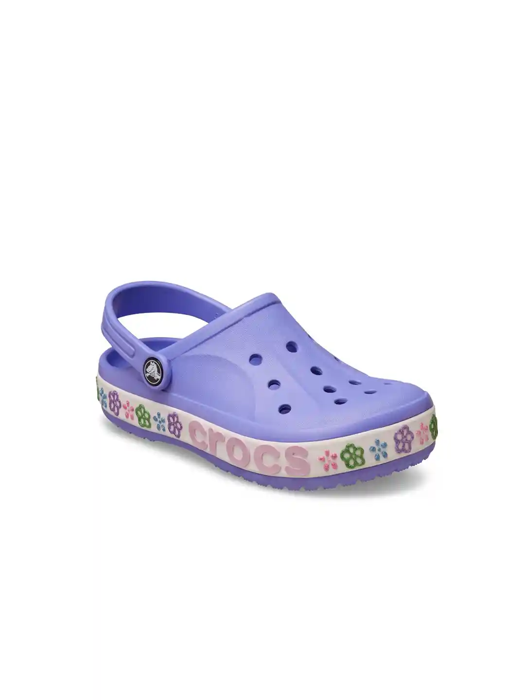 Buy Crocs Kids Flower Band Printed Clogs - Flip Flops for
