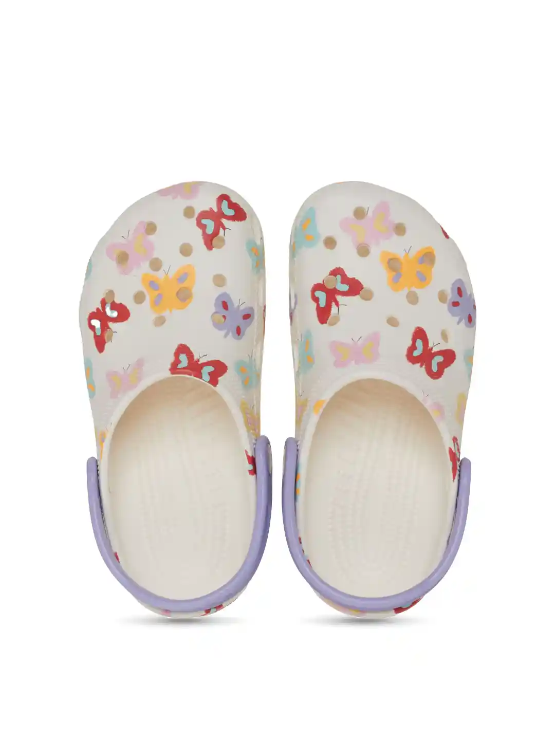Buy Crocs Kid Classic Butterfly Printed Croslite Clogs Flip