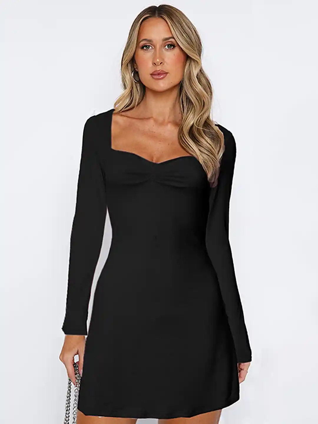lulu homecoming dresses 2024, Designed in Los Angeles With a v Black Dress Lulu Prom Dress