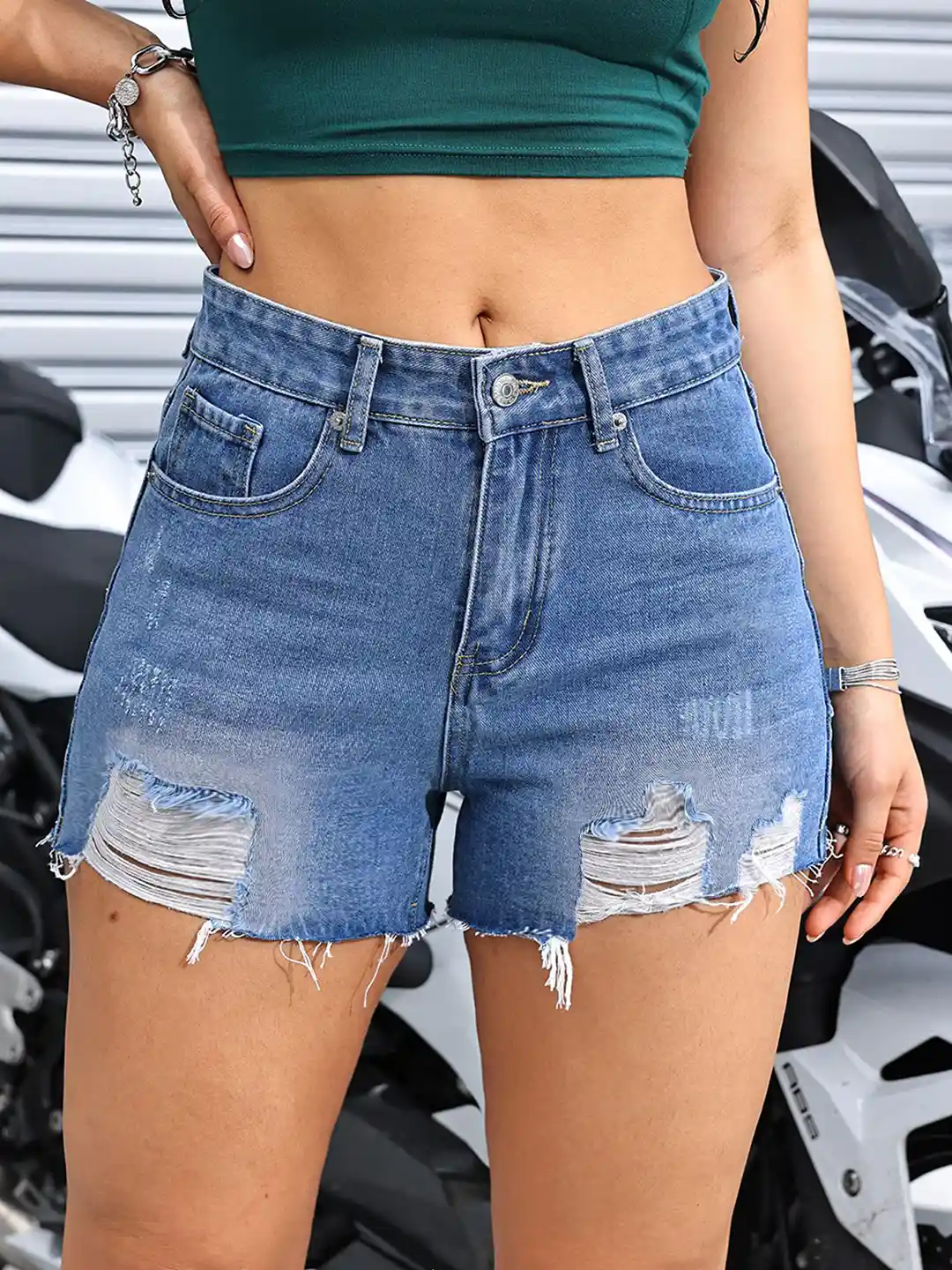 Buy StyleCast Women Slim Fit Low-Rise Hot Pants Shorts Shorts