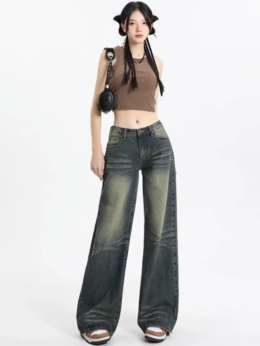 Buy StyleCast Women Flared High-Rise Light Fade Embroidered Jeans
