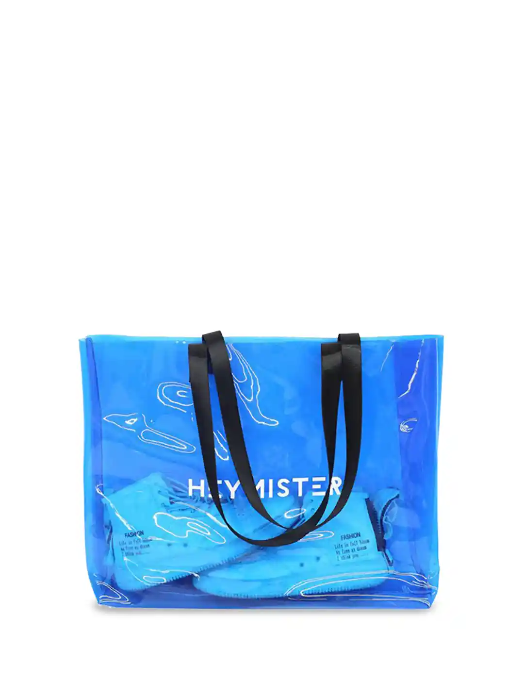 StyleCast x Revolte Printed Shopper Tote Bag
