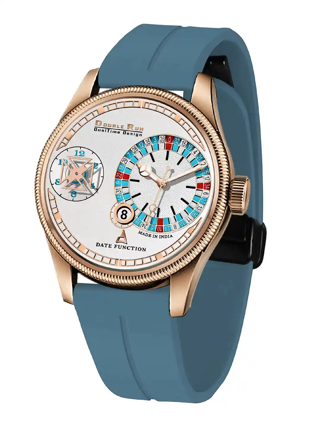 Buy DOUBLERUN Unisex Dial Straps Analogue Chronograph Watch