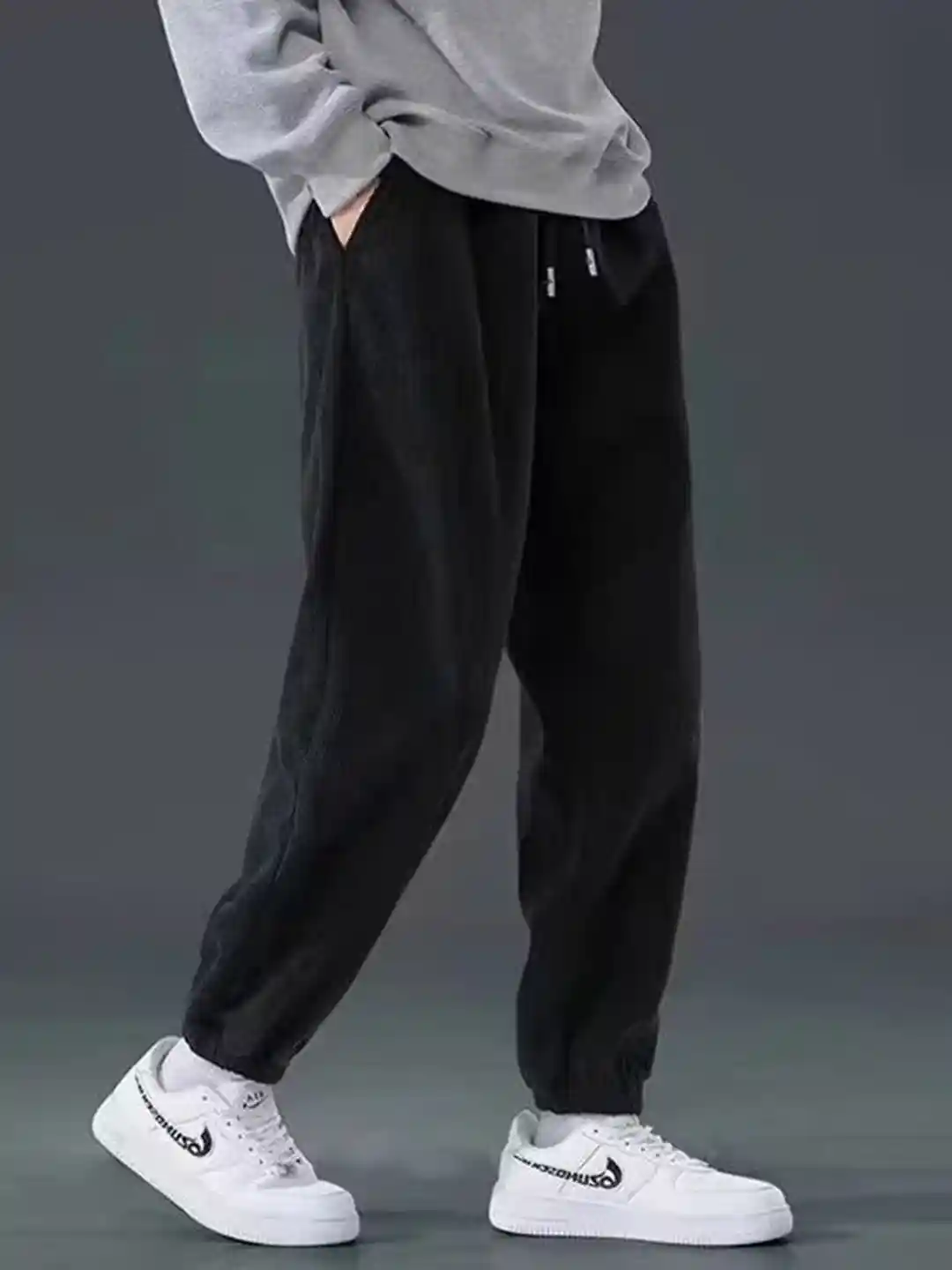 Loose Fit Men's Jogging Bottoms StyleCast Men Loose Fit