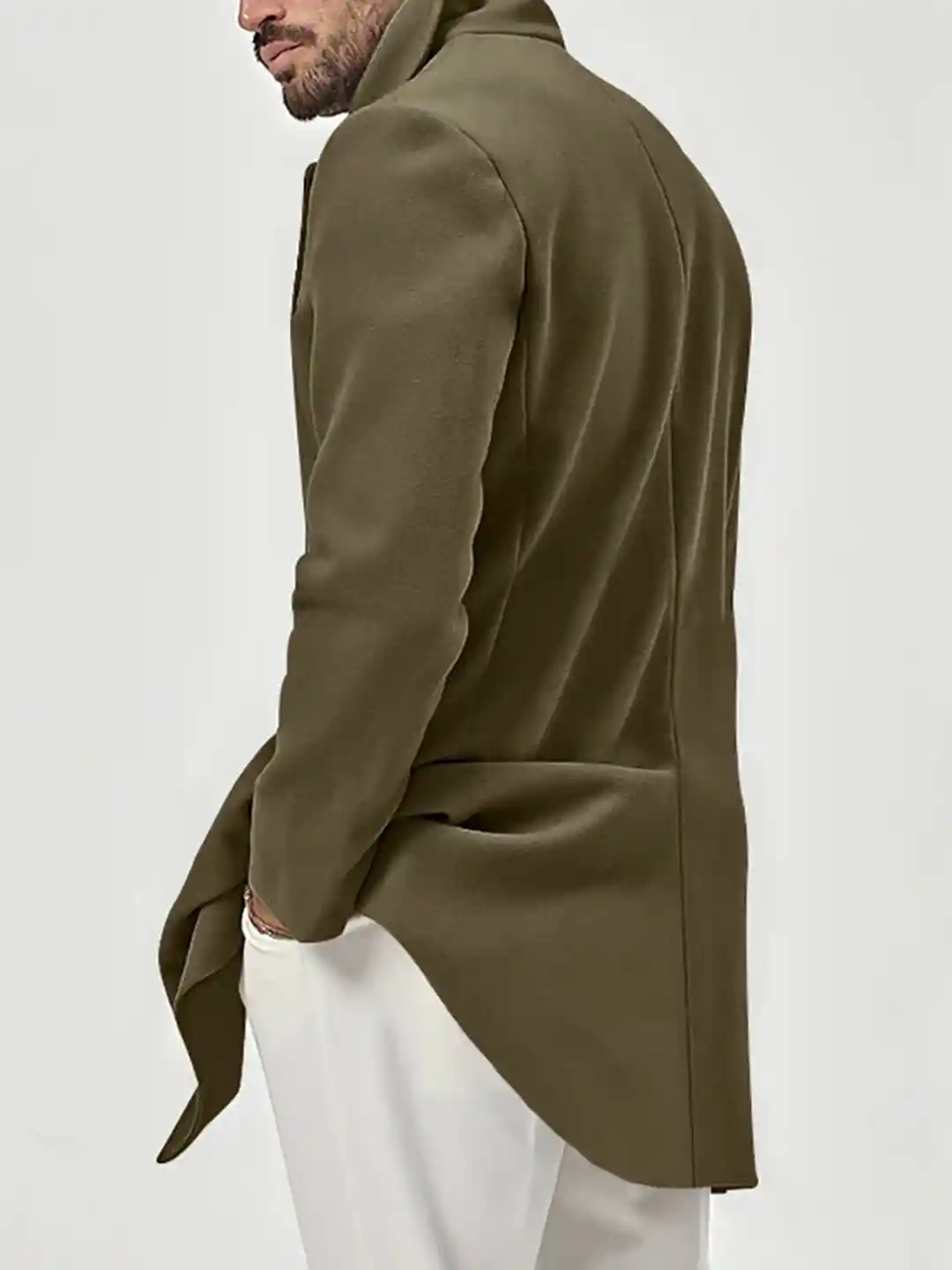 Buy StyleCast x Revolte Men Double-Breasted Overcoat - Coats for