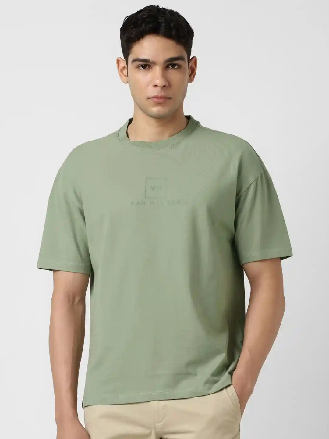 Van Heusen T Shirts On Myntra Price History Of VAN HEUSEN Men Slim