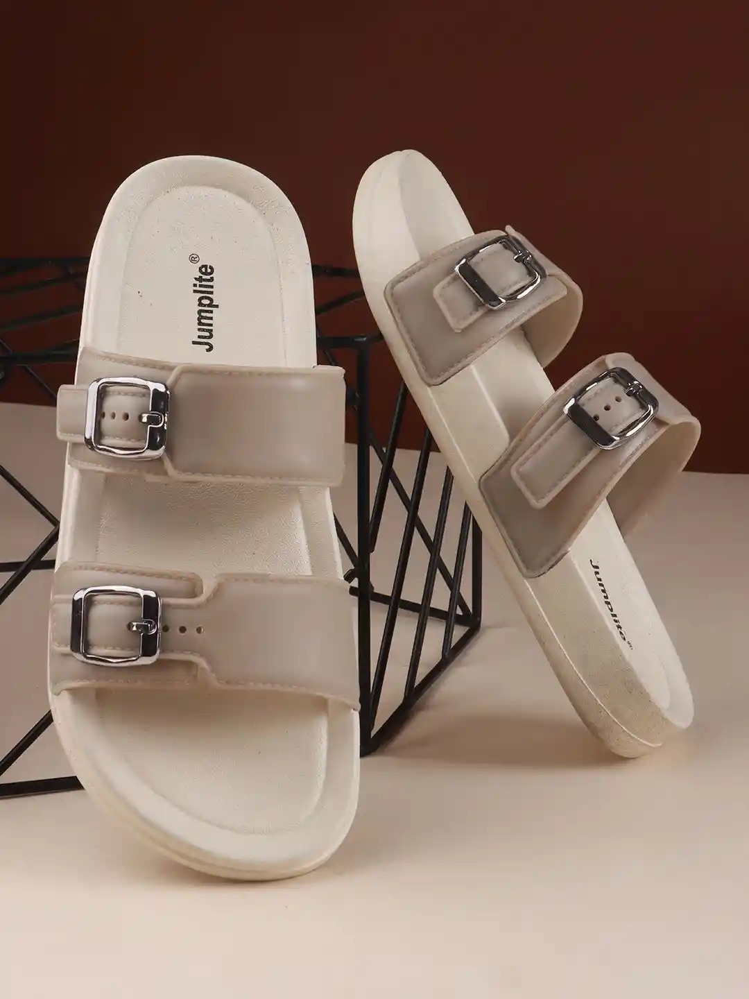 Buy JUMPLITE Women Comfort Sandals Flats for Women 33842908 Myntra