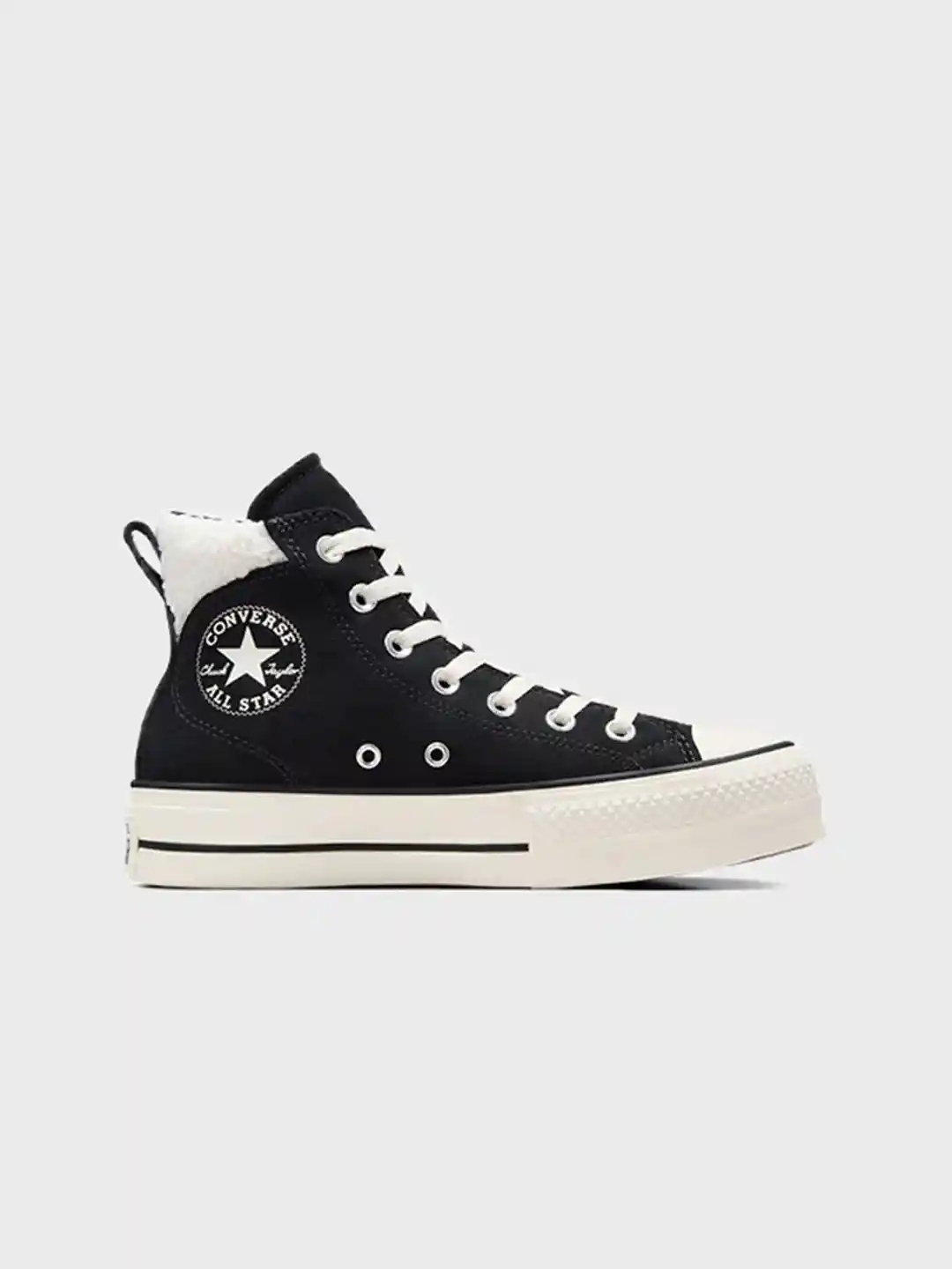 Converse Women Chuck Taylor All Star Puff Lift Cozy Platform Leather High  Top Sneakers