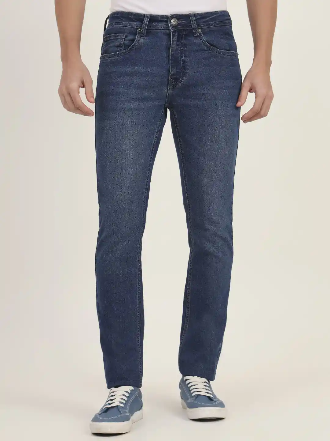 Buy Greenfibre Men Slim Fit Mid Rise Stretchable Jeans Jeans for