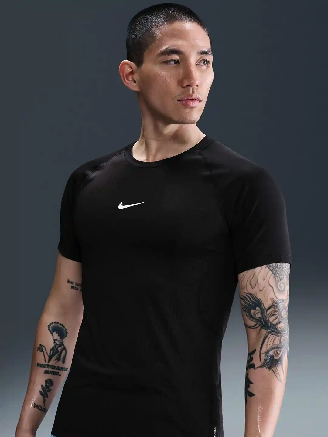 Buy Nike Pro Breathe Men's Slim-Fit Short-Sleeve Top Tshirts for