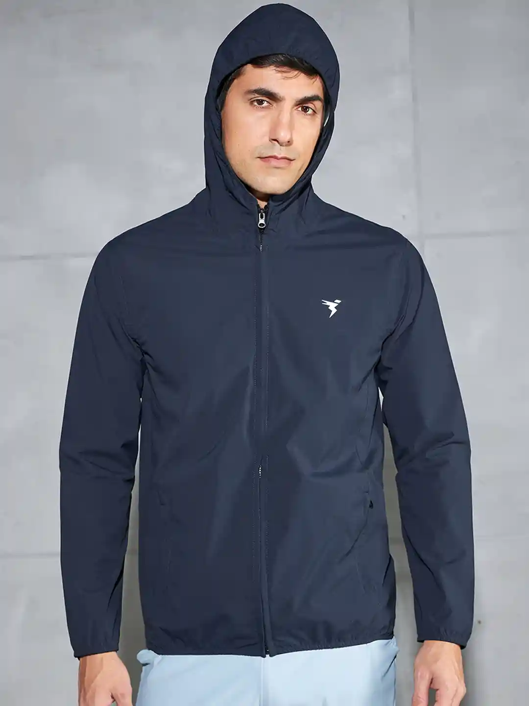 Buy Technosport Unisex Slim Fit Hooded Wrinkle Free Raincoat