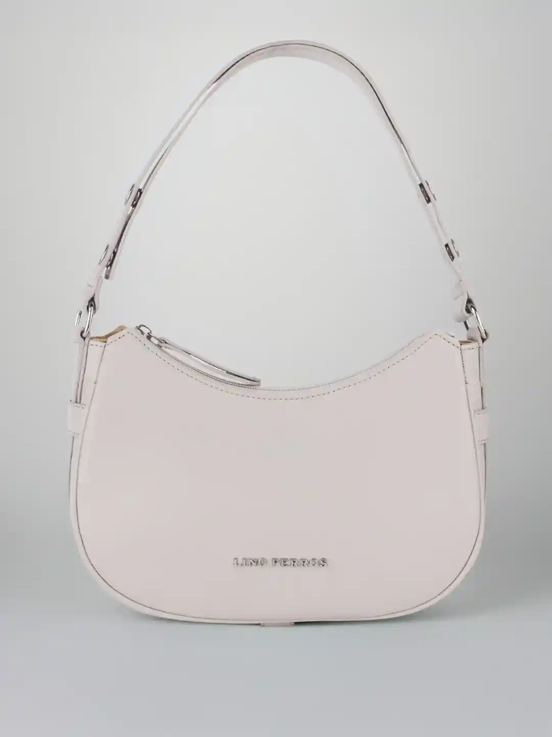 Shoulder Bag Lino Perros Brand Lino Perros Women Beige Solid - Main Image