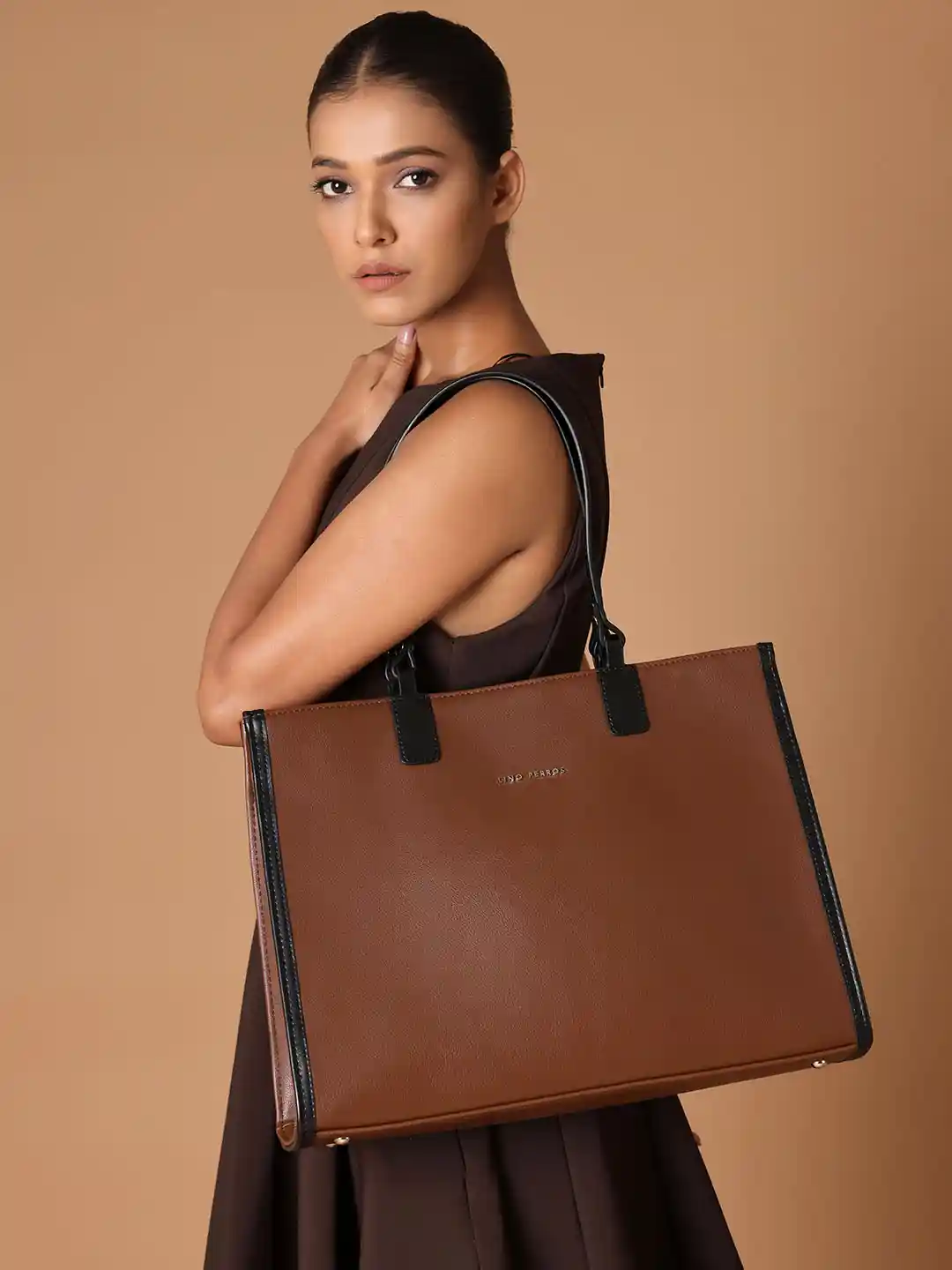 Lino Perros Oversized Structured Tote Bag