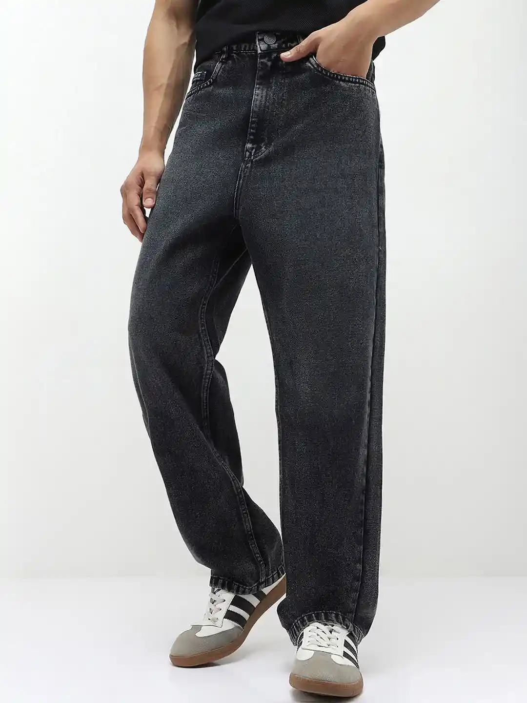 Style Red Cord Jeans Women's Fashion Pants Style CAROLA Dark Red