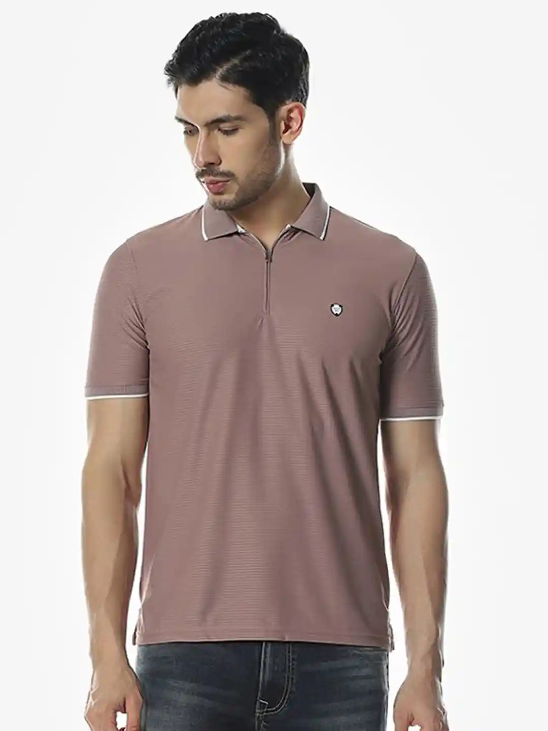 Buy Klub Fox Men Solid Polo Collar T-shirt Tshirts for Men