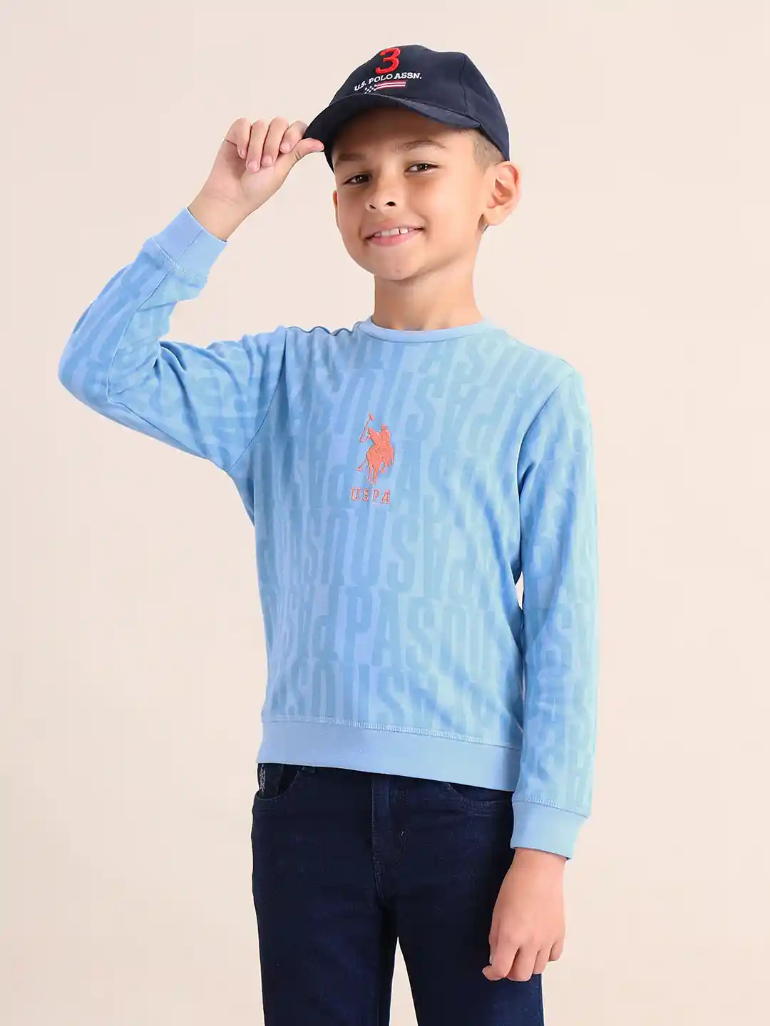 Buy Polo Kids Boys Printed Sweatshirt Sweatshirts for