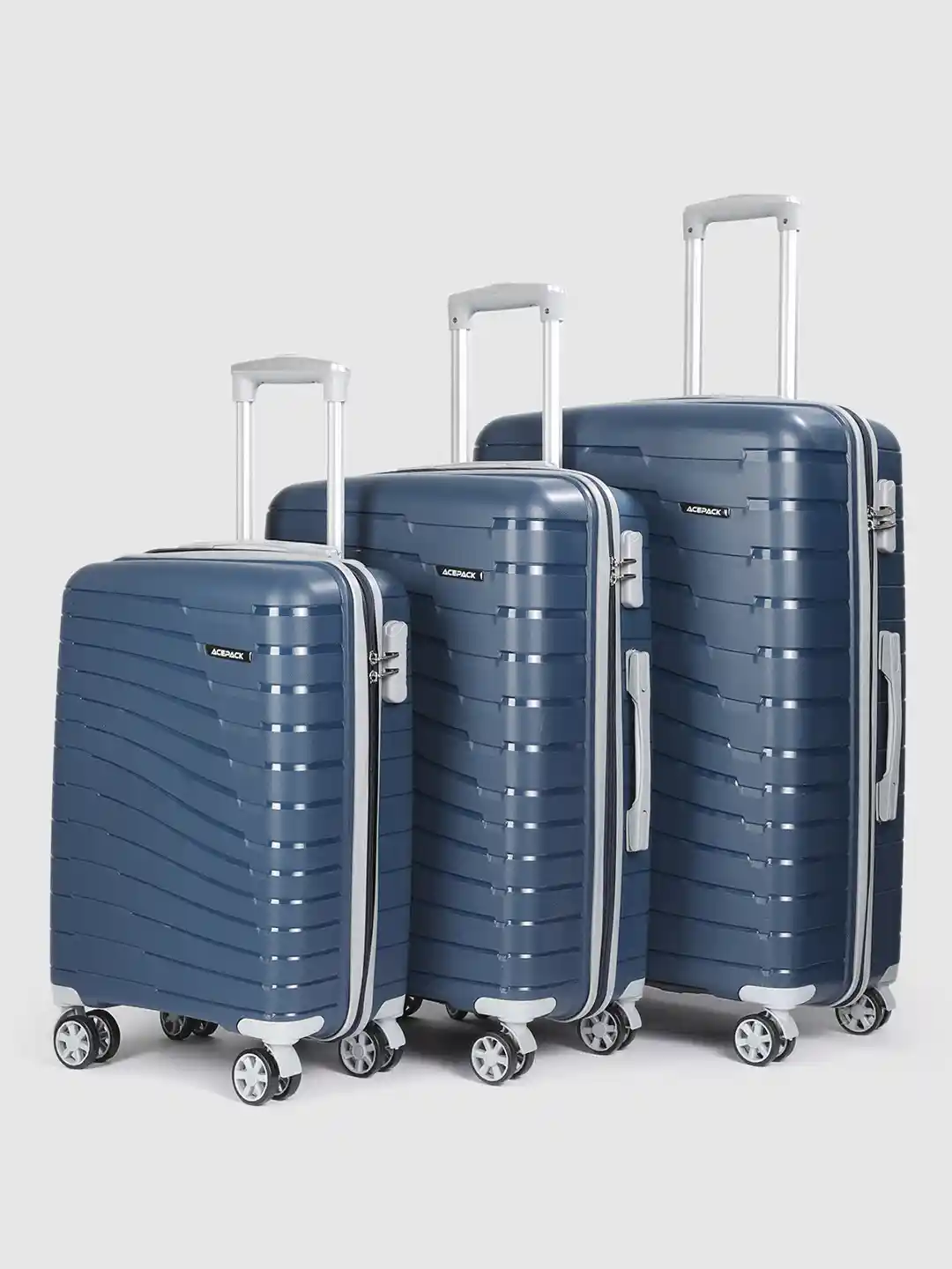 Buy V By Verage Set of Starlink 360 Degree Rotation Hard Trolley