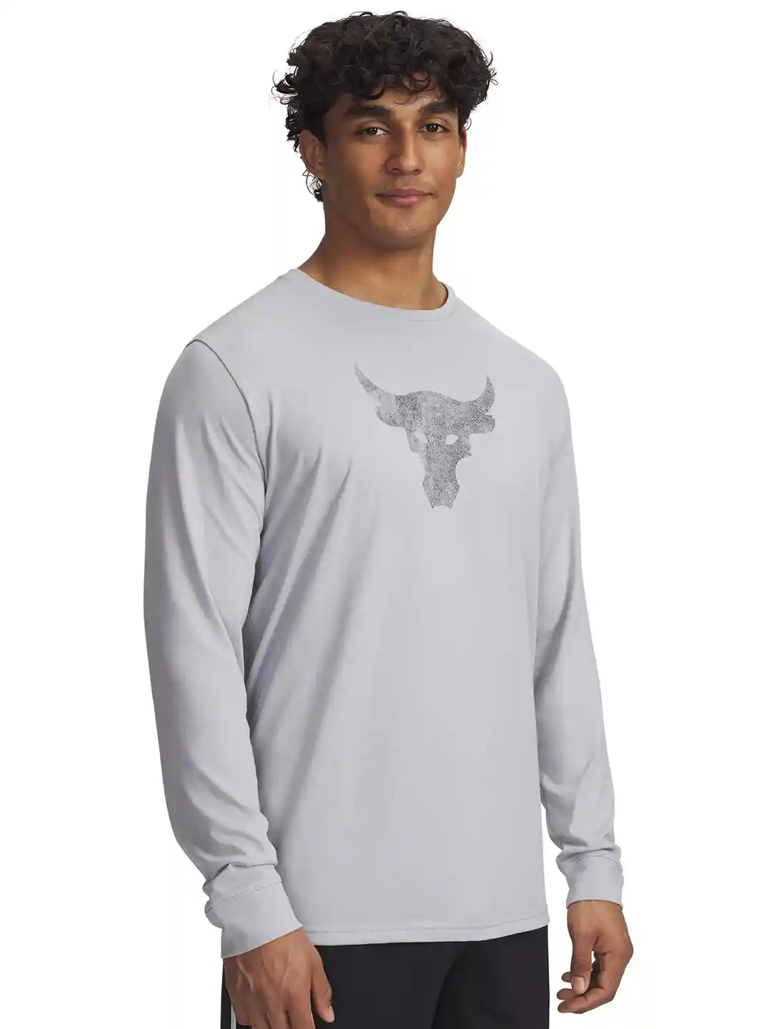 UNDER ARMOUR Men's Project Rock BRAHMA BULL Long Sleeve T-Shirt