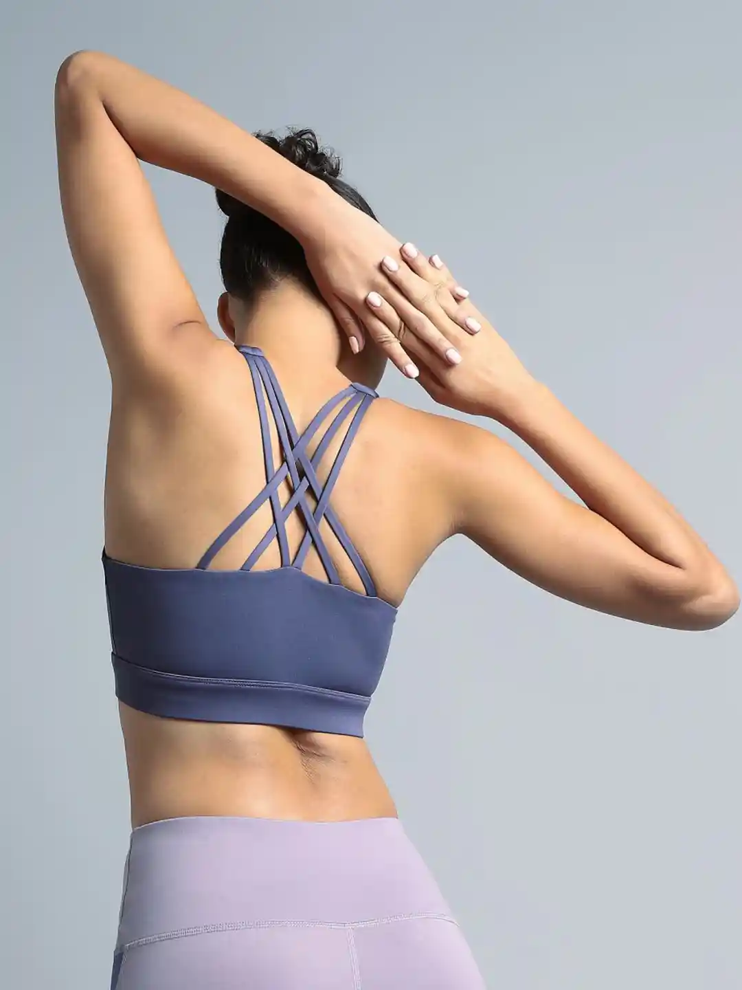 CULT Women Purple Yoga Flow High Support Bra