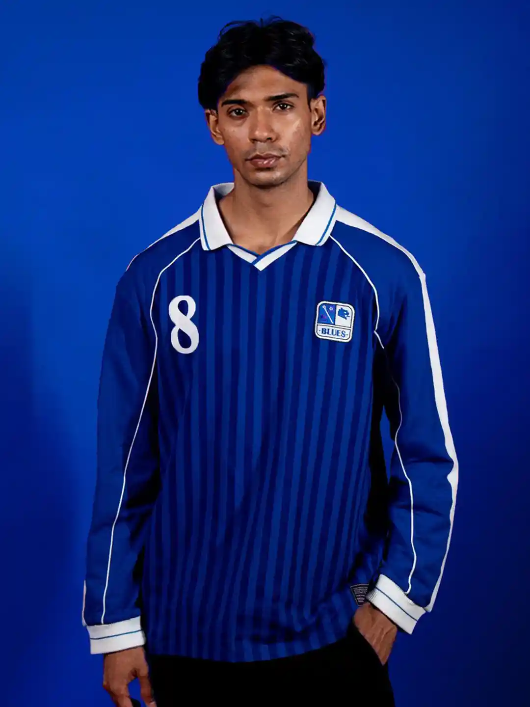 Polo Shirt Lions Long Sleeve Jersey Buy Shop Football Blue Lions