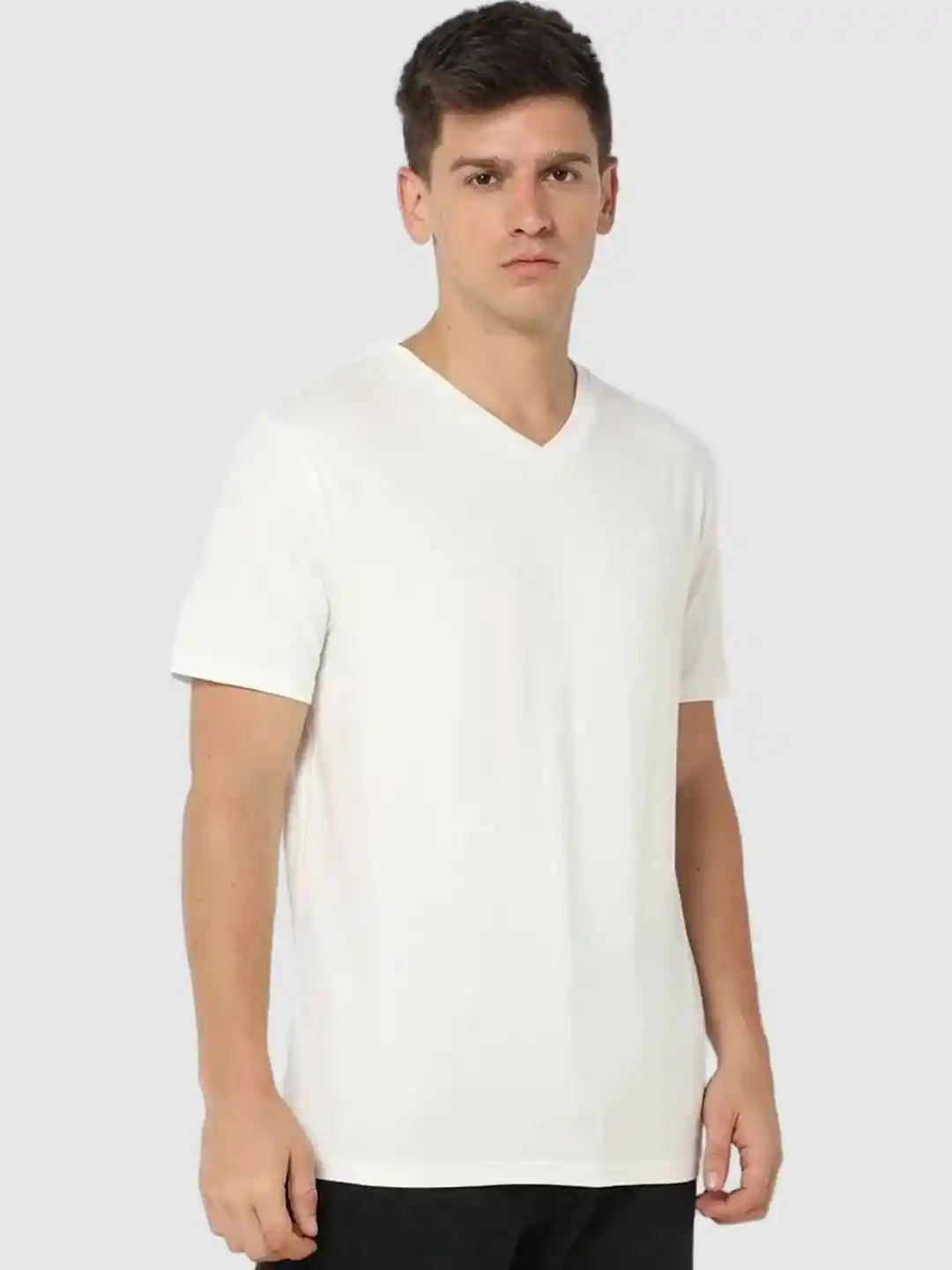 Buy GAP V-Neck Short Sleeve Slim Fit Cotton T-shirt Tshirts for