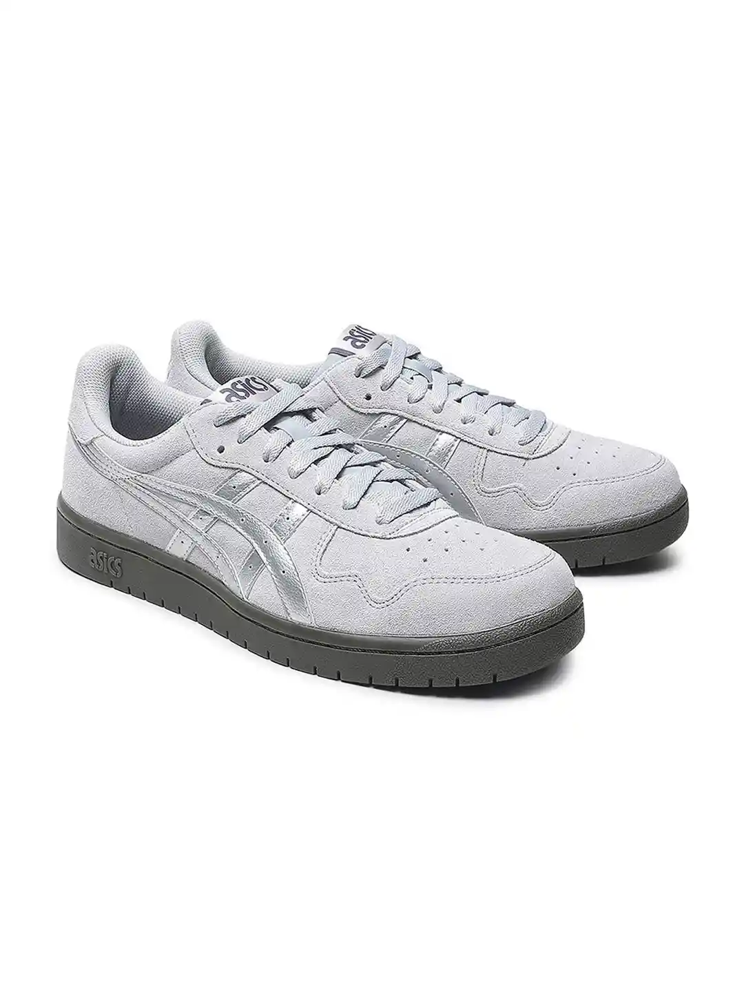 Buy ASICS Japan S Men Perforations Round Toe Leather Sneakers