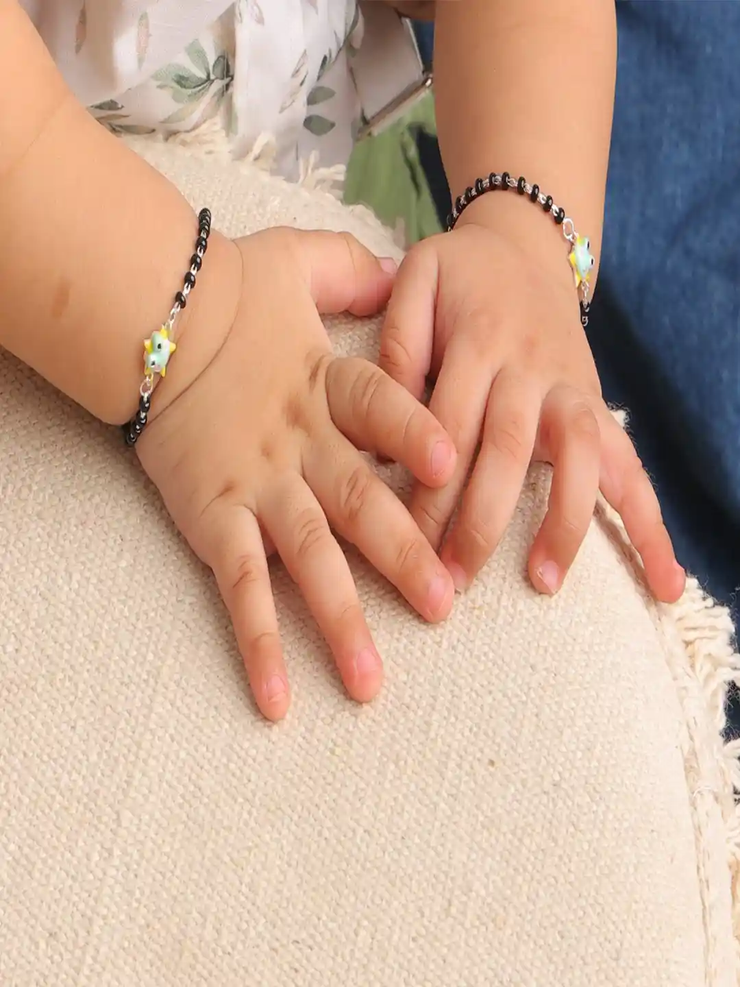 Buy Paavni Unisex Kids Sterling Silver Handcrafted Silver-Plated