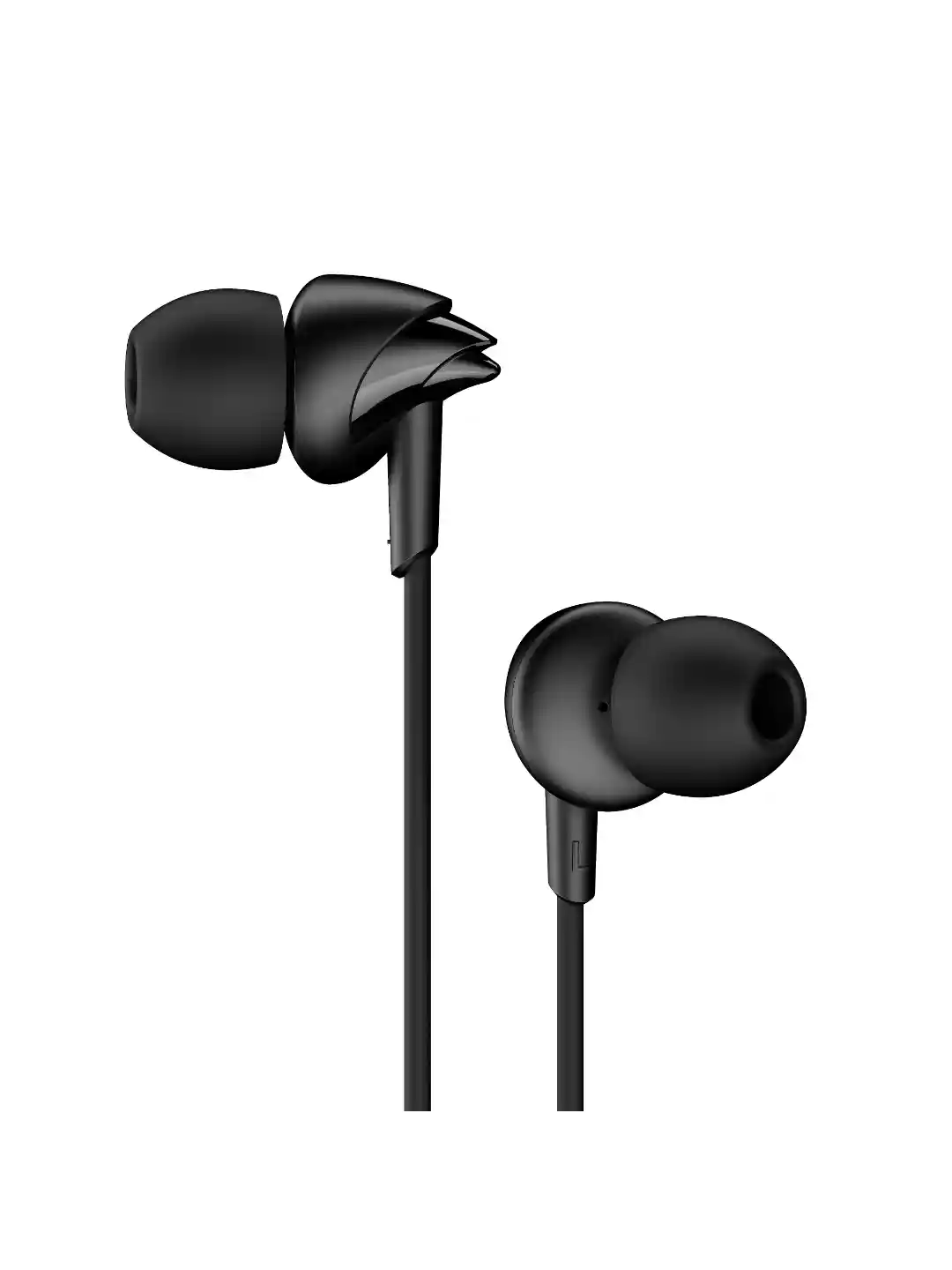 boAt Bassheads 300C In-Ear Wired Earphones with Type-C Connector Active  Black