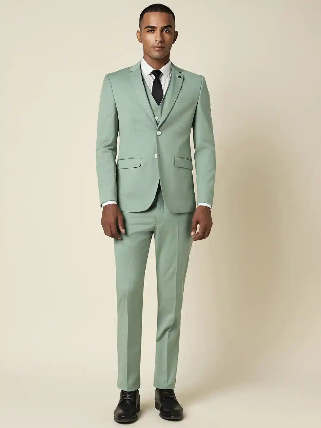 Allen Solly Piece Slim-Fit Single-Breasted Blazer and Waistcoat With  Trousers Party Suit