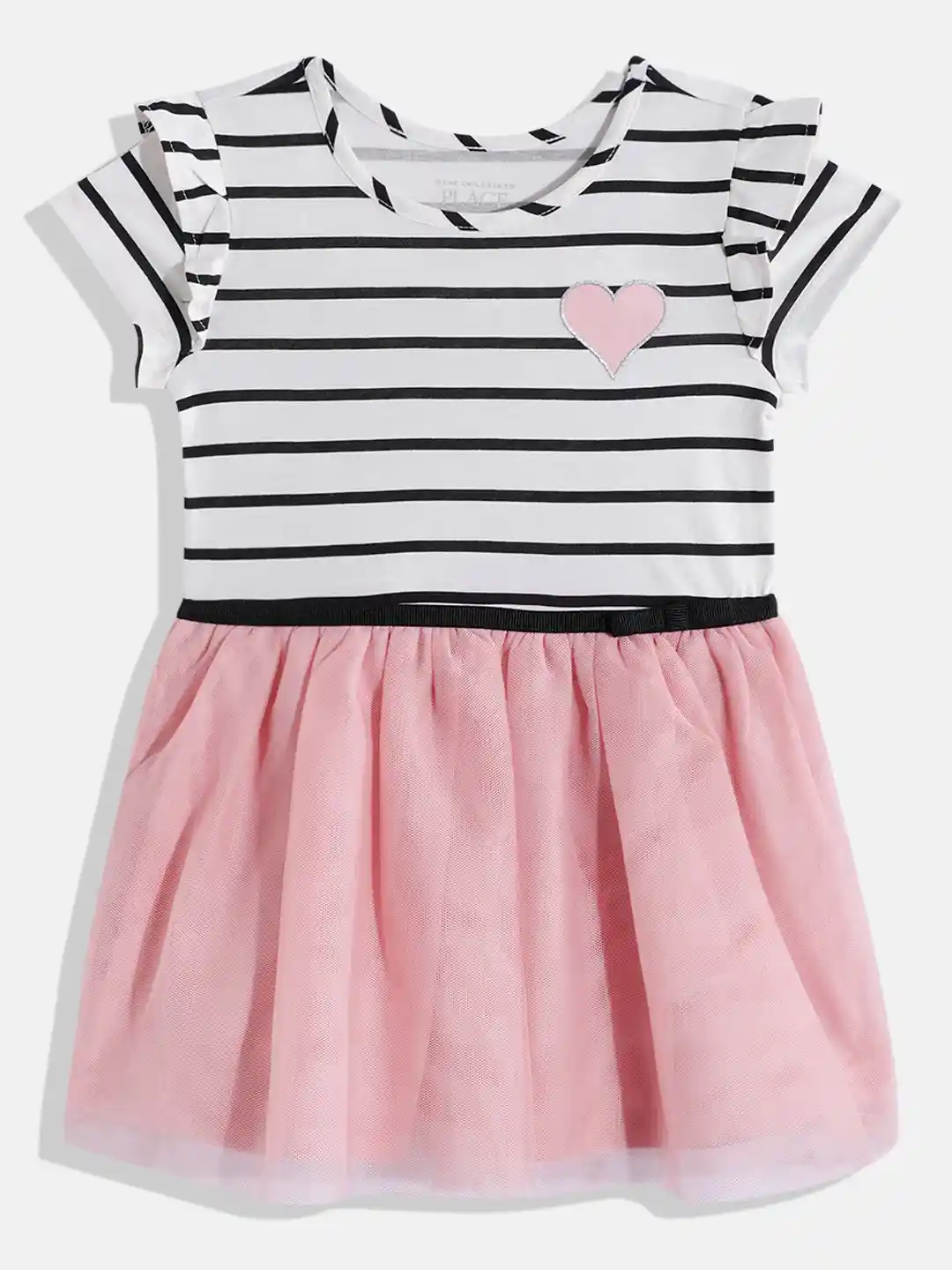 Buy THE CHILDREN'S PLACE Striped Fit Flare Dress Dresses for