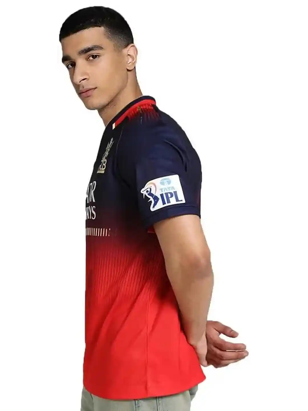 Ipl Rcb Jersey Myntra Buy Dostitch Men RCB Jersey Tshirts For Men