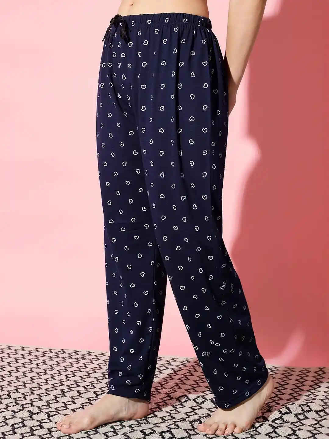 FIT N FAME Women Pack Of Cotton Printed Pyjamas