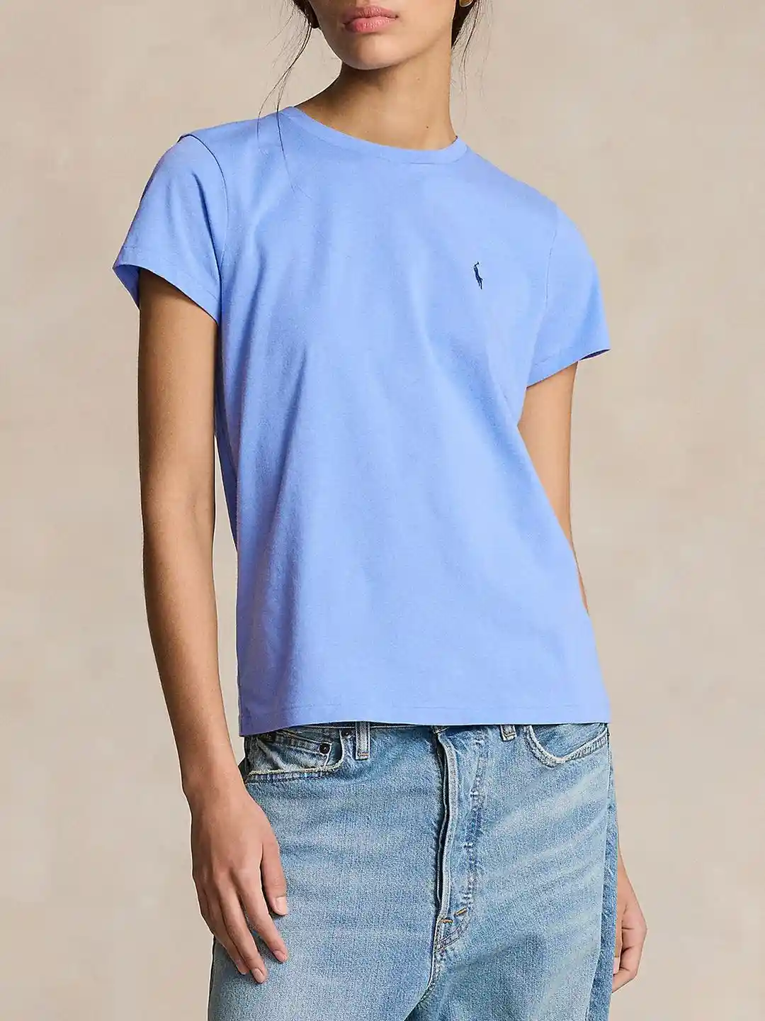 Polo Ralph Lauren Cotton Crew Neck Jersey T-shirt